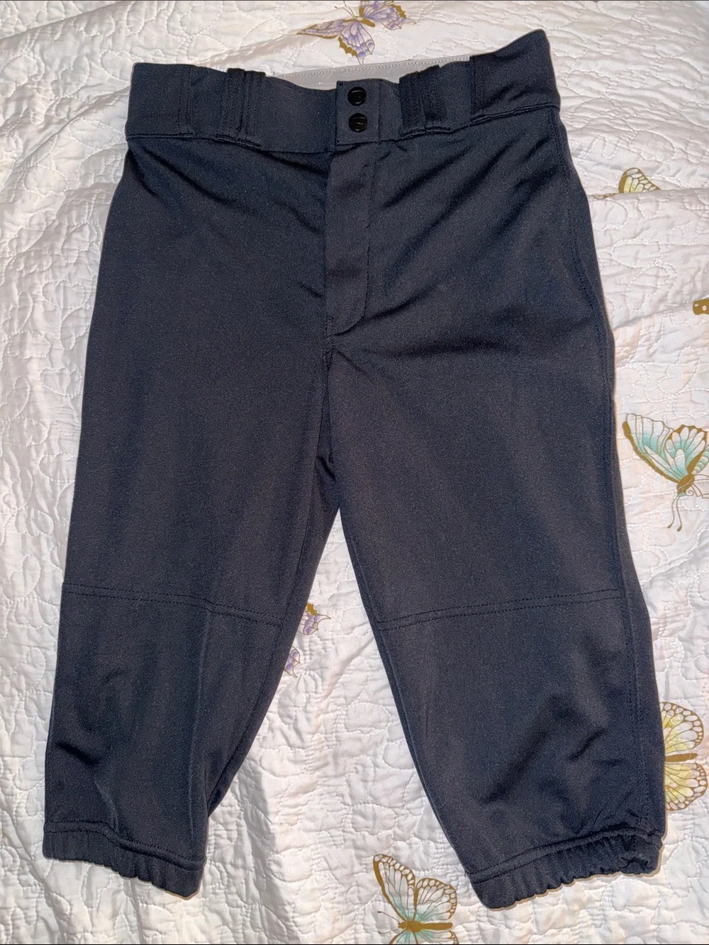 Men's black baseball pants